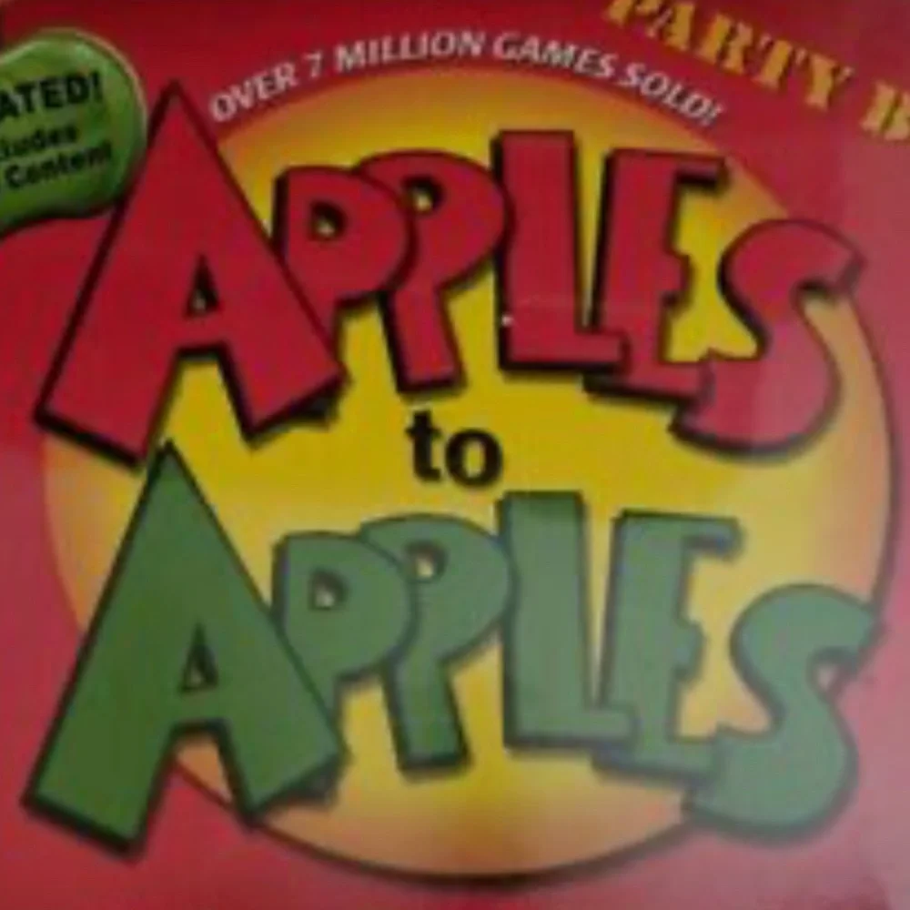 Apples to Apples Party Box Card Game, UPDATED CONTENT, New Sealed, Mattel Games